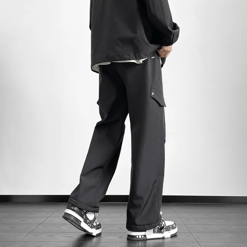 SIL VITIN Casual Pants Unisex Black-2