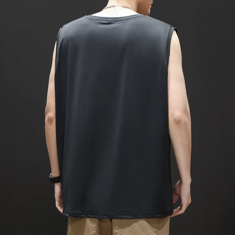 SIL VITIN Tank Tops Unisex Black-1