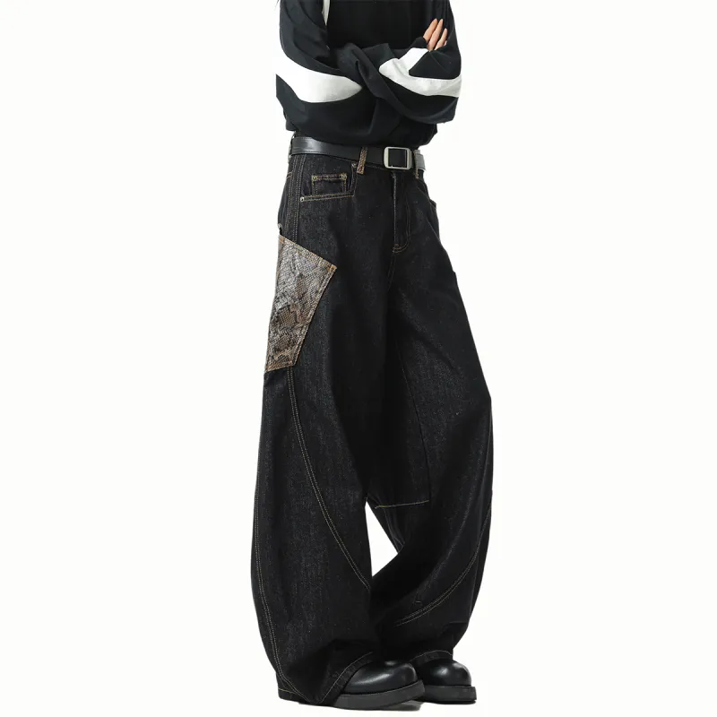 SIL VITIN Jeans Unisex Black-3