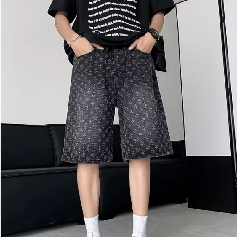 SIL VITIN Denim Shorts Unisex-5