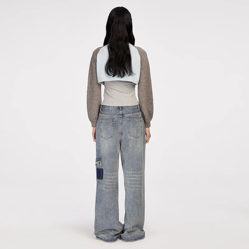 HERLIAN Sweater Women's Gray Blue-2