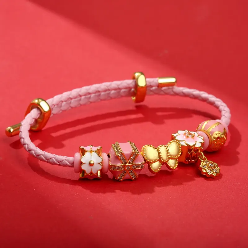 JINZHIFU Gold Bracelet Unisex-4
