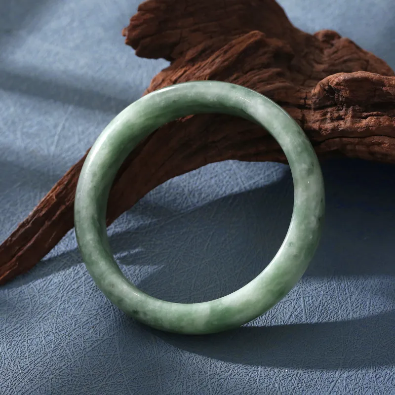 JINZHIFU Guizhou Green Jade Bangles Women's-2