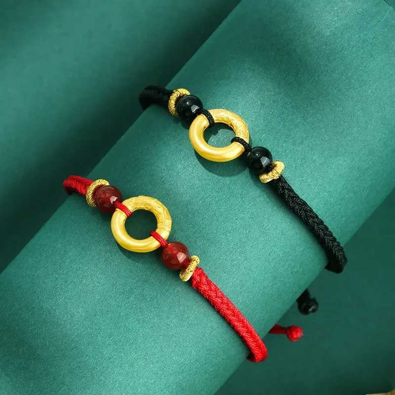 JINZHIFU Gold Bracelet Unisex-2