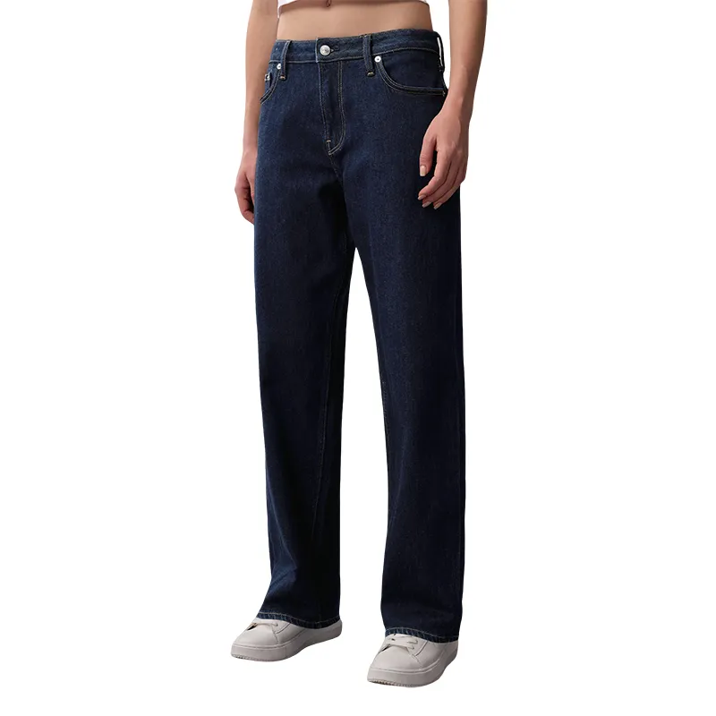 CALVIN KLEIN SS25 Jeans Women's Denim Dark Blue-8