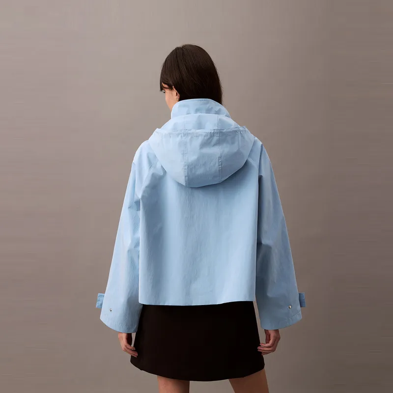 CALVIN KLEIN SS25 Cropped Coat Women's-2