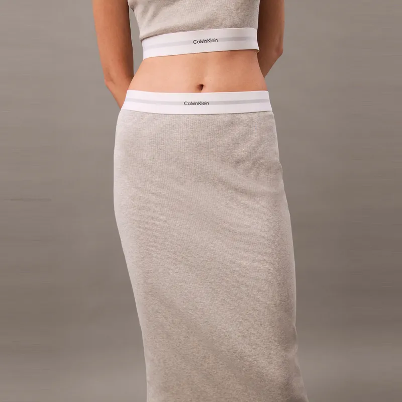 CALVIN KLEIN Knit Long Skirts Women's-2