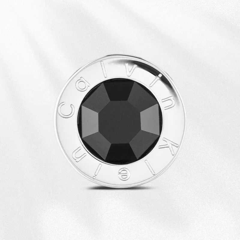 CALVIN KLEIN Steel Stud Earrings Men's Steel-4