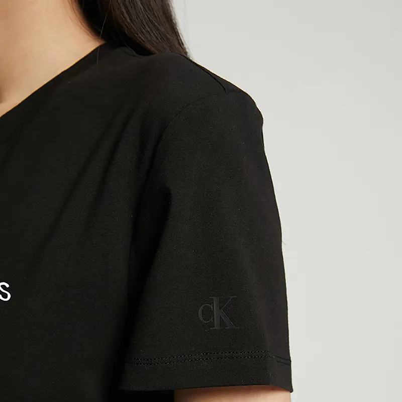 CALVIN KLEIN T Shirt Women's Black-3