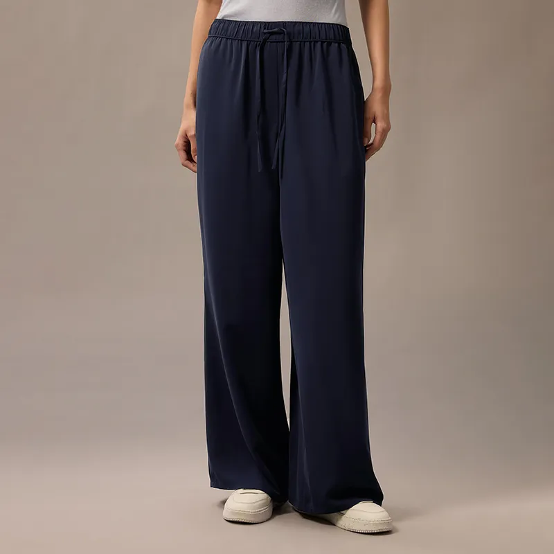 CALVIN KLEIN Casual Pants Women's Navy Blue-2
