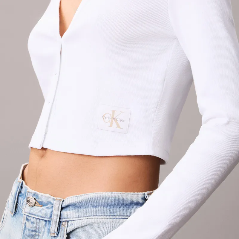 CALVIN KLEIN Knitwear Women's Moon White-3