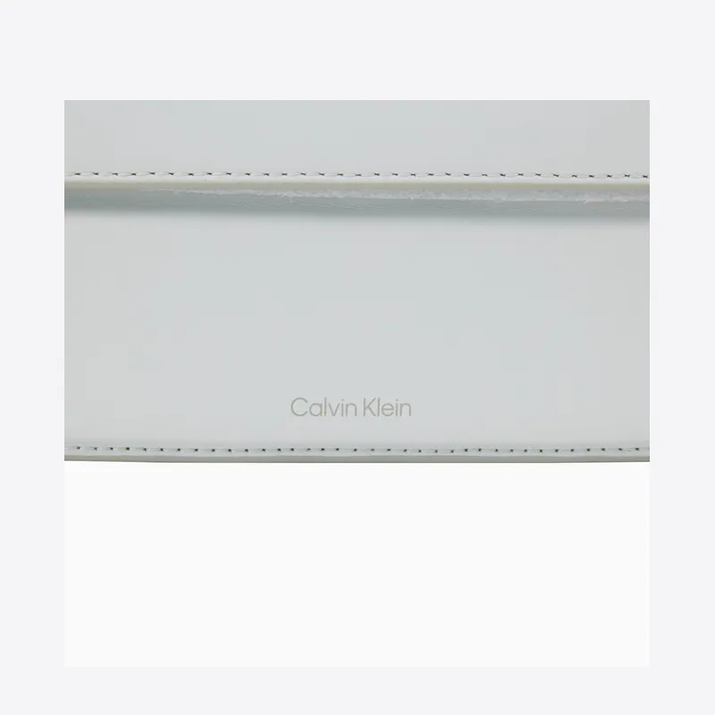 CALVIN KLEIN Synthetic Material Shoulder Bag Medium Size Women's Moon White-5