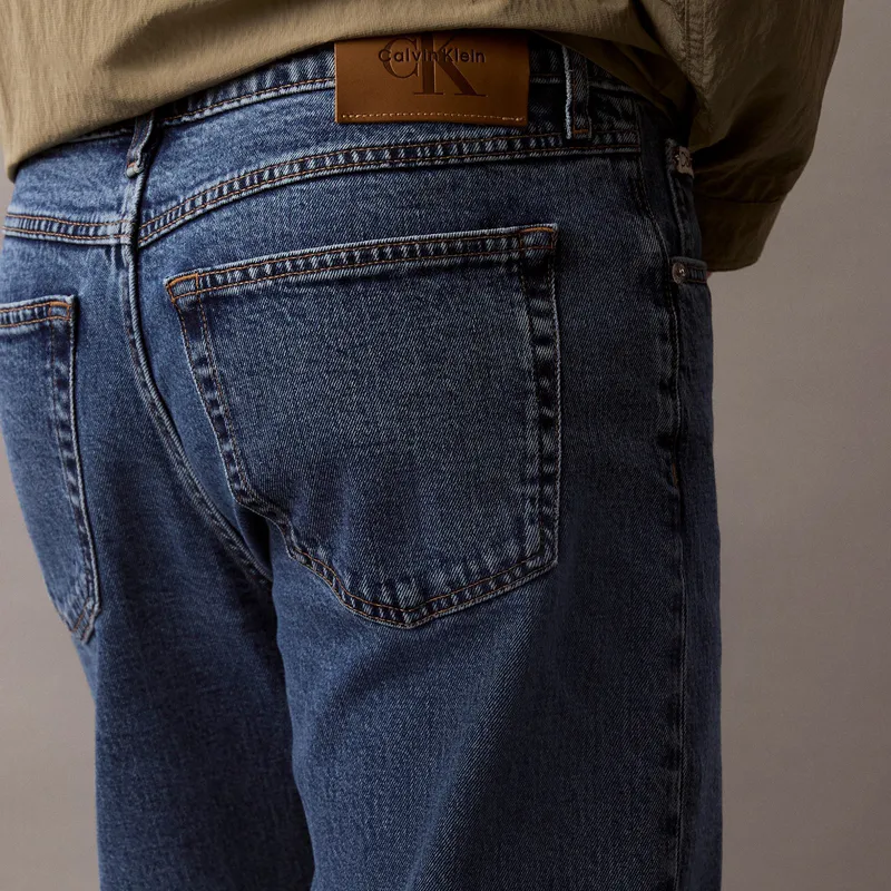 CALVIN KLEIN SS25 Jeans Men's Denim Light Blue-4