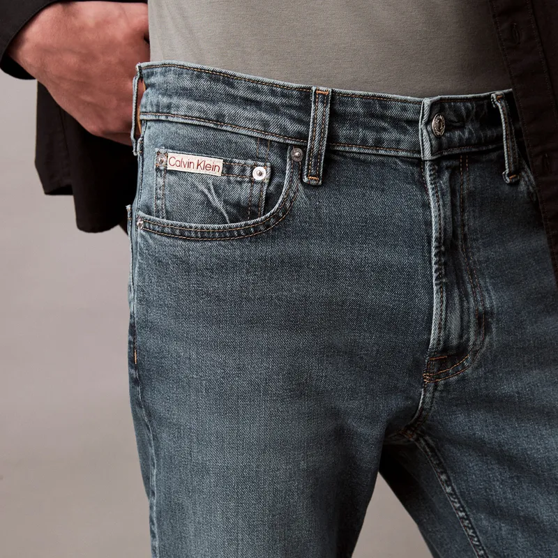 CALVIN KLEIN Jeans Men's Denim Light Blue-2