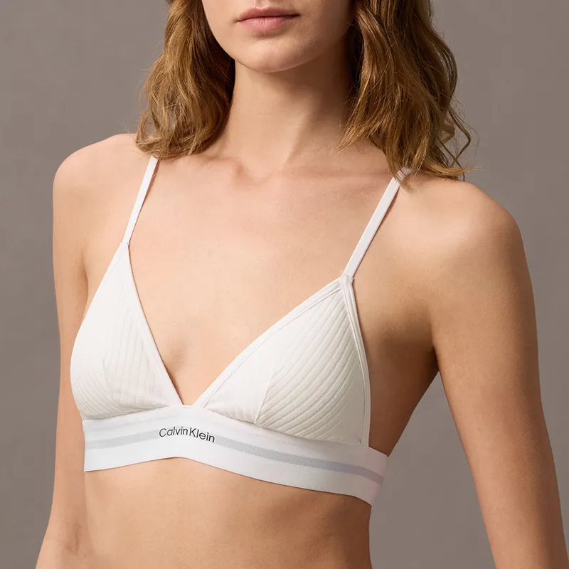 CALVIN KLEIN Bra Women's Space Black-12