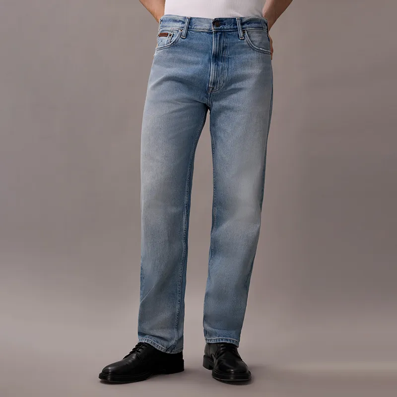 CALVIN KLEIN SS25 Jeans Men's UR1 Denim Light Blue-2