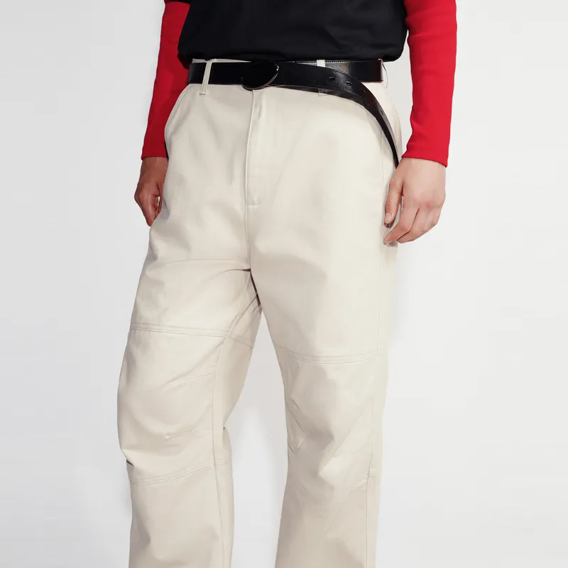 CALVIN KLEIN Spring Festival Red Magenta Casual Pants Men's-7