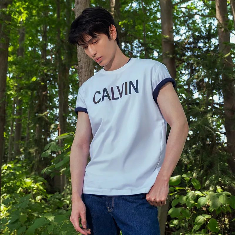 CALVIN KLEIN T Shirt Unisex White-2