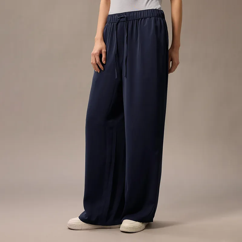CALVIN KLEIN Casual Pants Women's Navy Blue-3