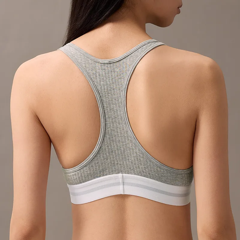 CALVIN KLEIN Bra Women's Coconut Gray-4