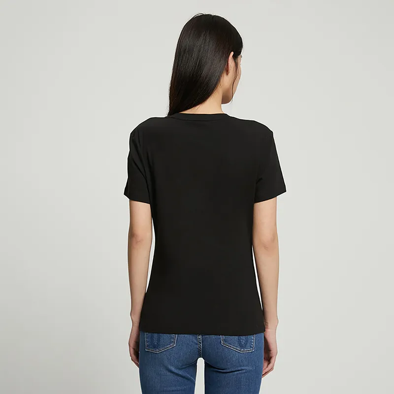 CALVIN KLEIN T Shirt Women's Black-4
