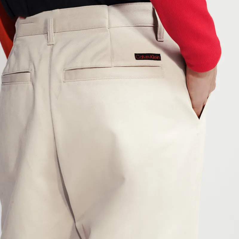 CALVIN KLEIN Spring Festival Red Magenta Casual Pants Men's-8