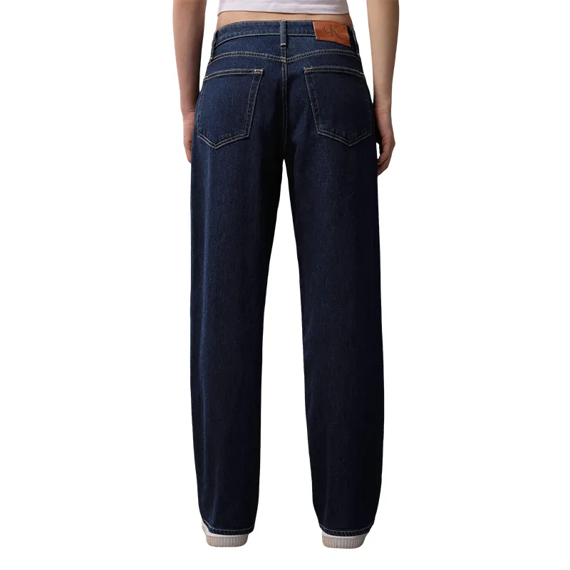 CALVIN KLEIN SS25 Jeans Women's Denim Dark Blue-4