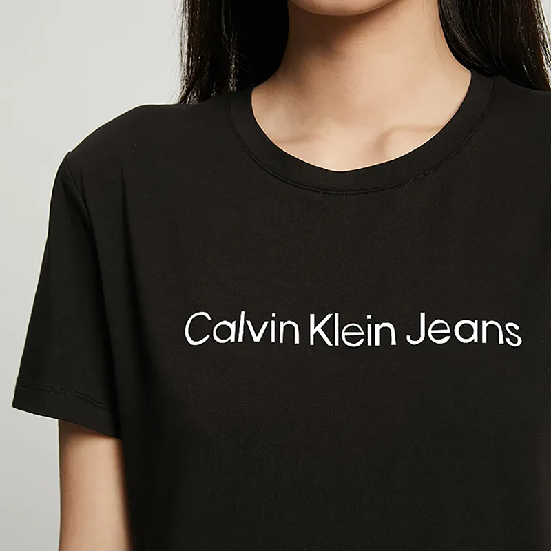 CALVIN KLEIN T Shirt Women's Black-2