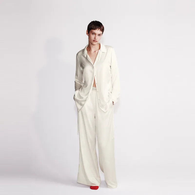 CALVIN KLEIN Pajama Pants Women's Cow Ivory-2