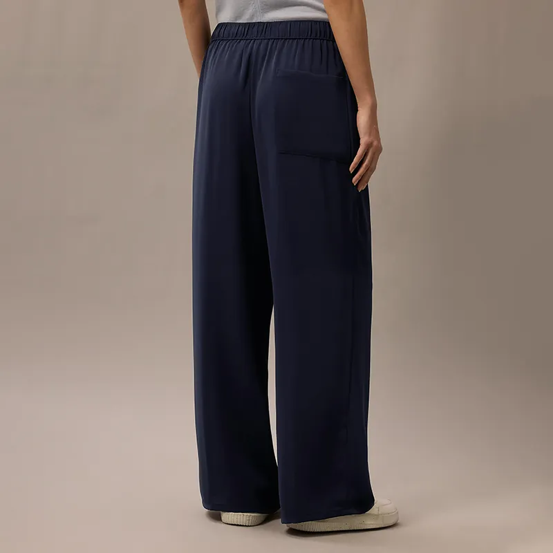 CALVIN KLEIN Casual Pants Women's Navy Blue-4