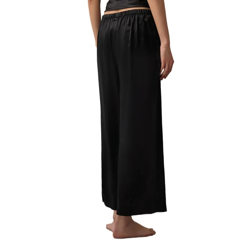 CALVIN KLEIN Pajama Pants Women's Space Black-3