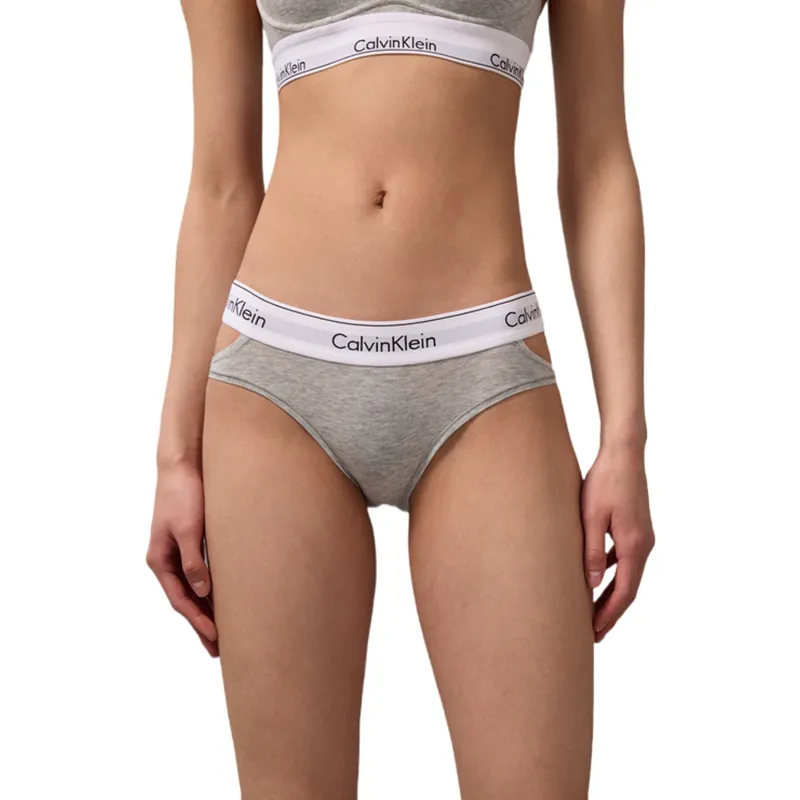 CALVIN KLEIN Underpants Women's 1 Pack Coconut Gray-1
