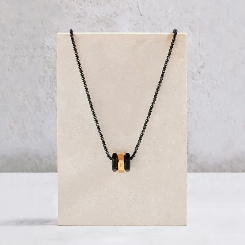 CALVIN KLEIN Steel Necklaces Men's-1