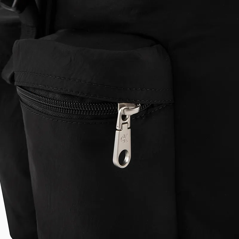 CALVIN KLEIN Fabric Backpack Large Size Men's Space Black-5