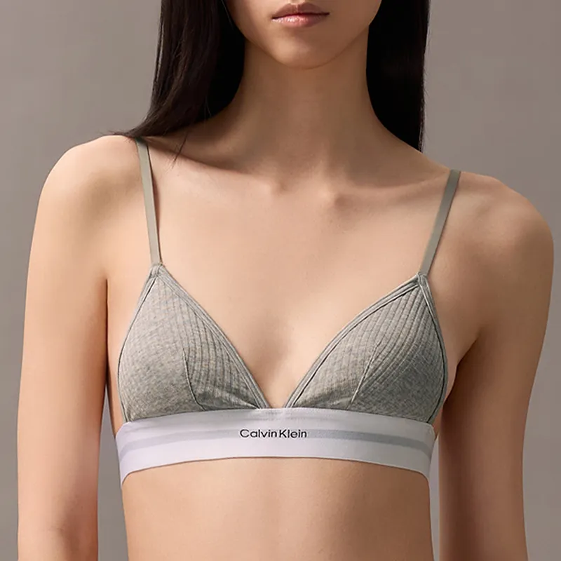 CALVIN KLEIN Bra Women's Space Black-7