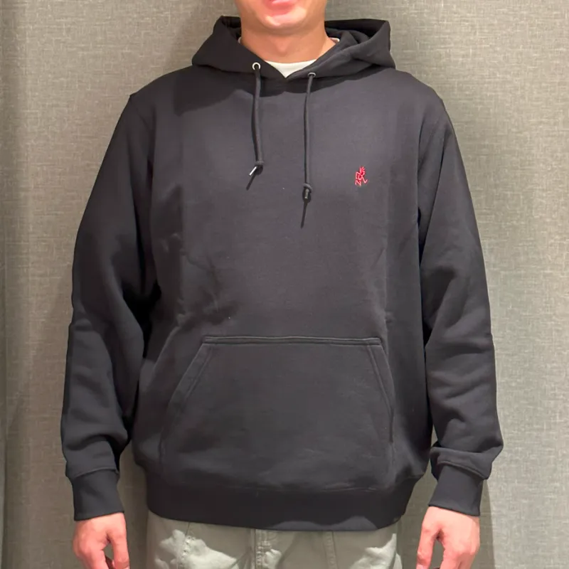 Gramicci Logo-embroidered Cotton Hoodie-1