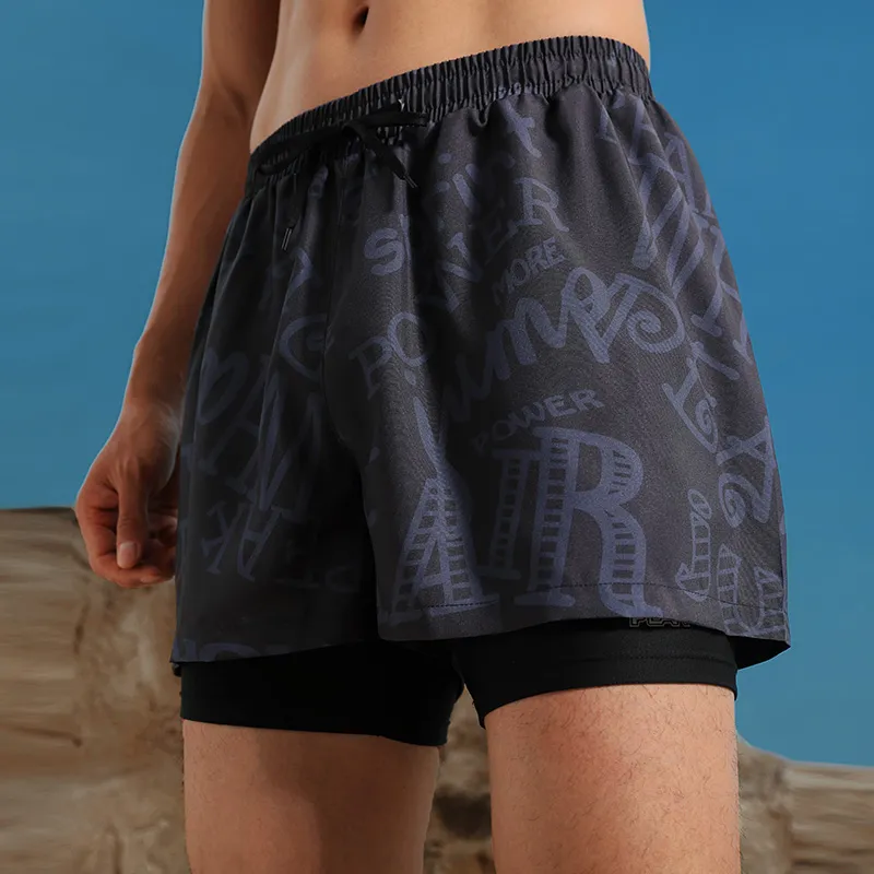 PEAK Swimming Sets Polyester Pool Men's-4