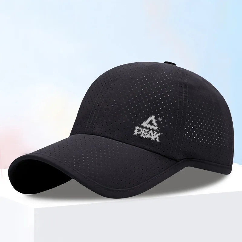 PEAK Polyester Quick Dry Fabric Baseball Caps Unisex-1