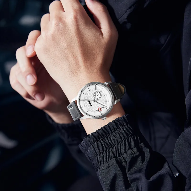 DOM Mechanical Movement Watch Men's Watches Black Dial-9