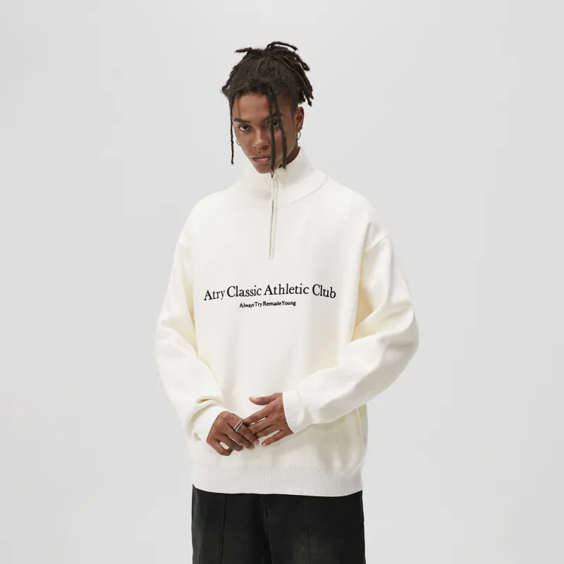 Atry Alphabet Slogan Series Knitwear Unisex-7