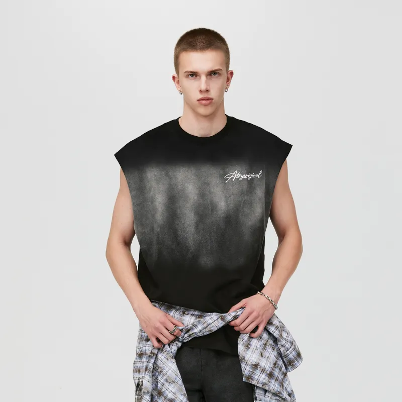Atry Flower Body LOGO Series Tank Tops Unisex-2