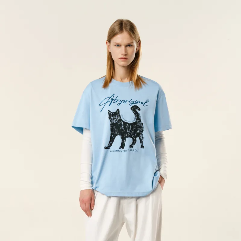 Atry Flower Body LOGO Series T Shirt Unisex-3
