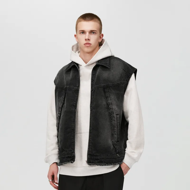 Atry Vests Unisex Black-3