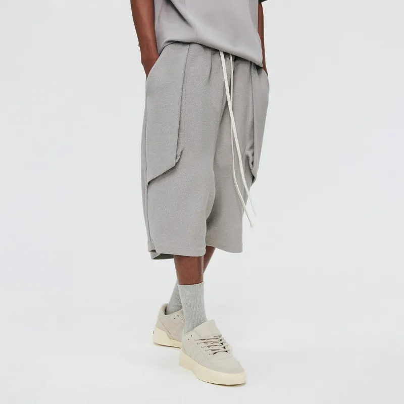 Atry Casual Shorts Unisex Gray-4