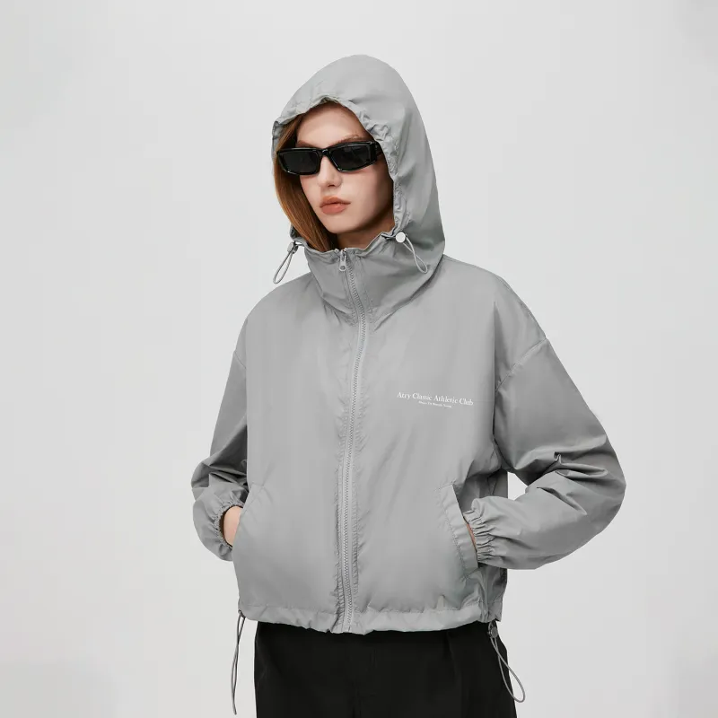 Atry Alphabet Slogan Series Sun Protection Clothing Women's-8
