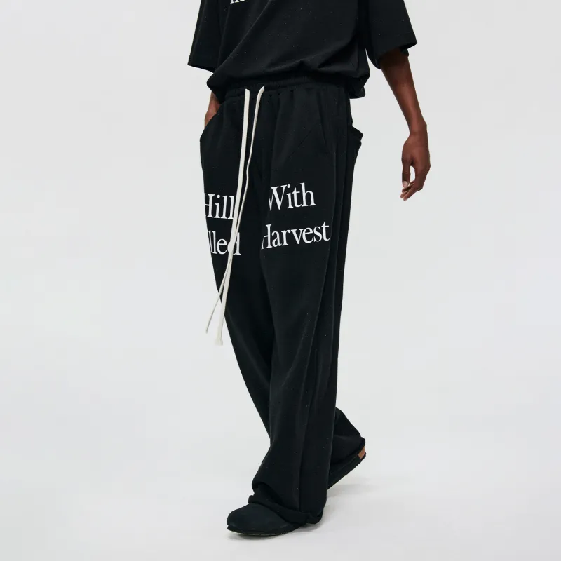 Atry Casual Pants Unisex Black-4