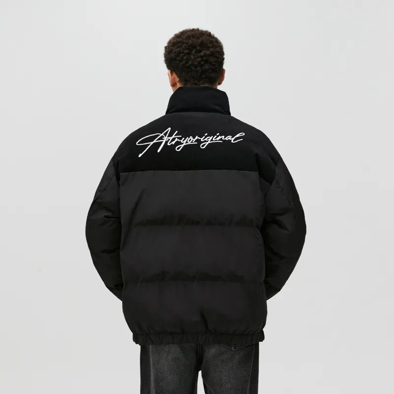 Atry Flower Body LOGO Series Puffer Jackets Unisex-5