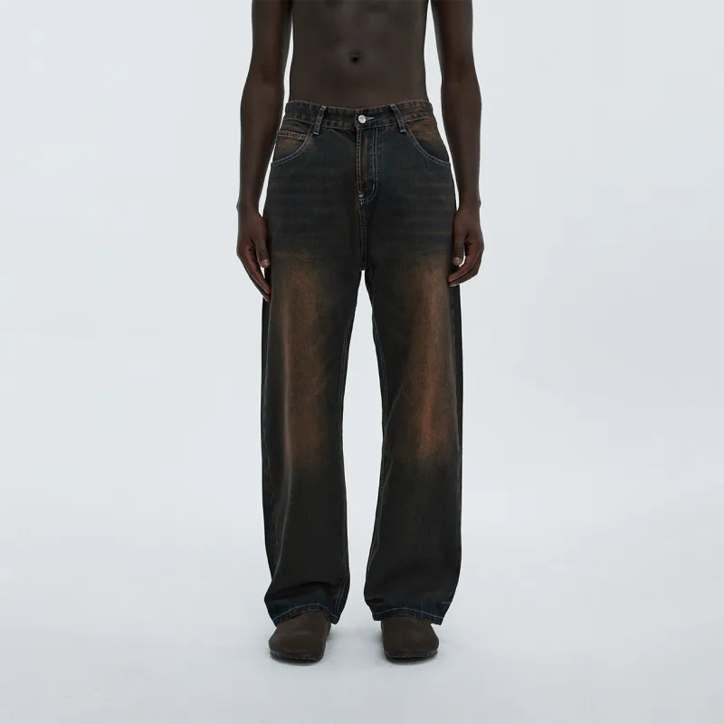 Atry Jeans Unisex Yellow Mud-2