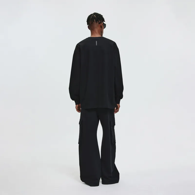 Atry Flower Body LOGO Series T Shirt Unisex Black-2