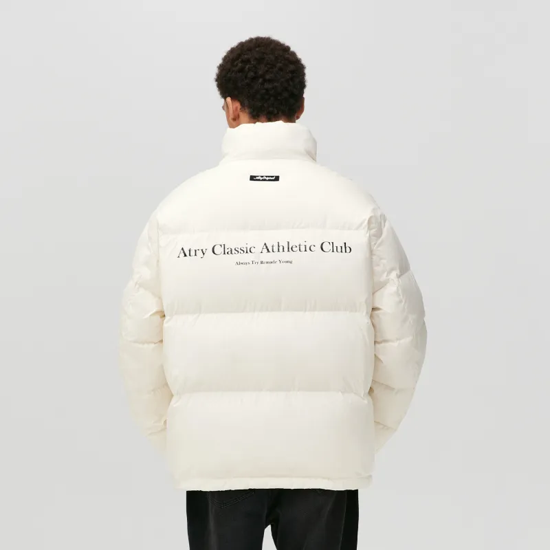 Atry Alphabet Slogan Series Down Jacket Unisex-2